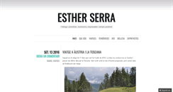 Desktop Screenshot of estherserra.com