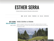 Tablet Screenshot of estherserra.com